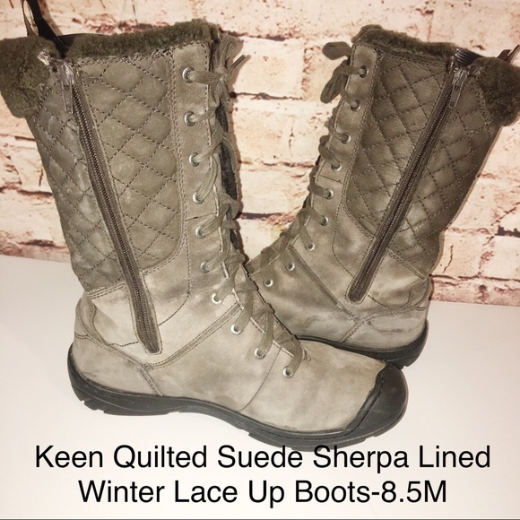 keen quilted boots